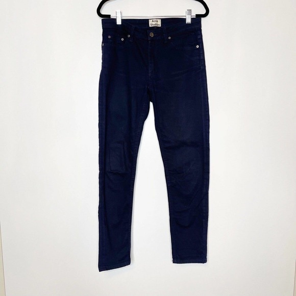 Acne Studios Skinny Jeans Women's Navy Size 29 - Picture 1 of 8
